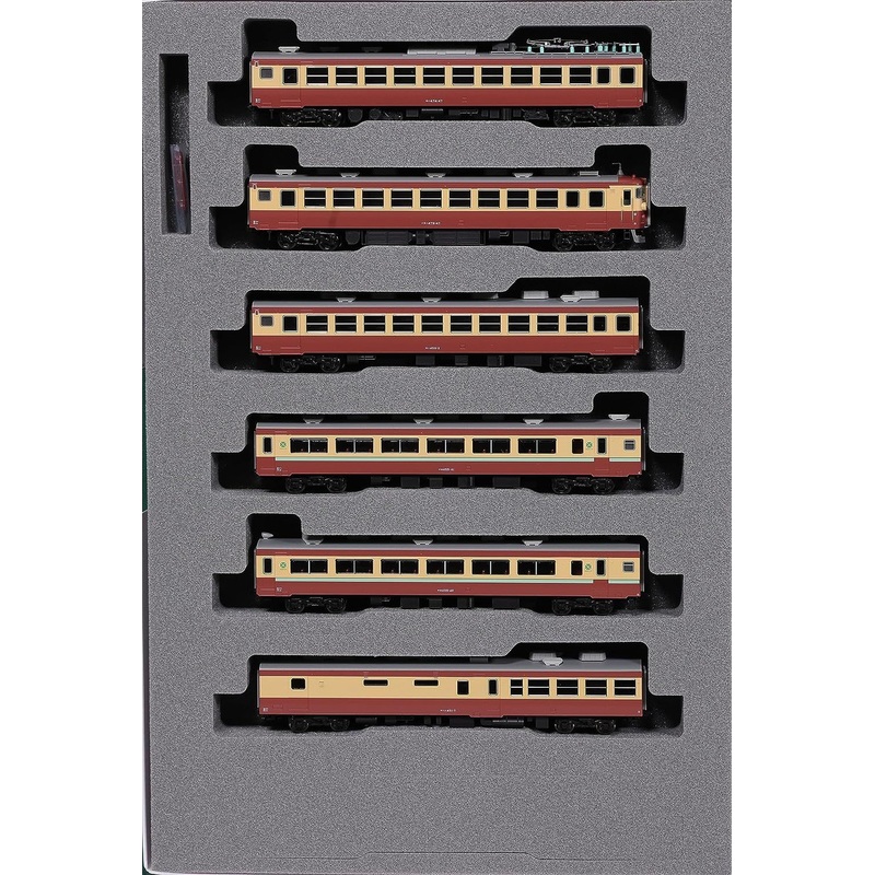 Kato 10-1635 Series 475 Express ‘Tateyama/Yunokuni’ 6 Cars Add-on Set (N scale)