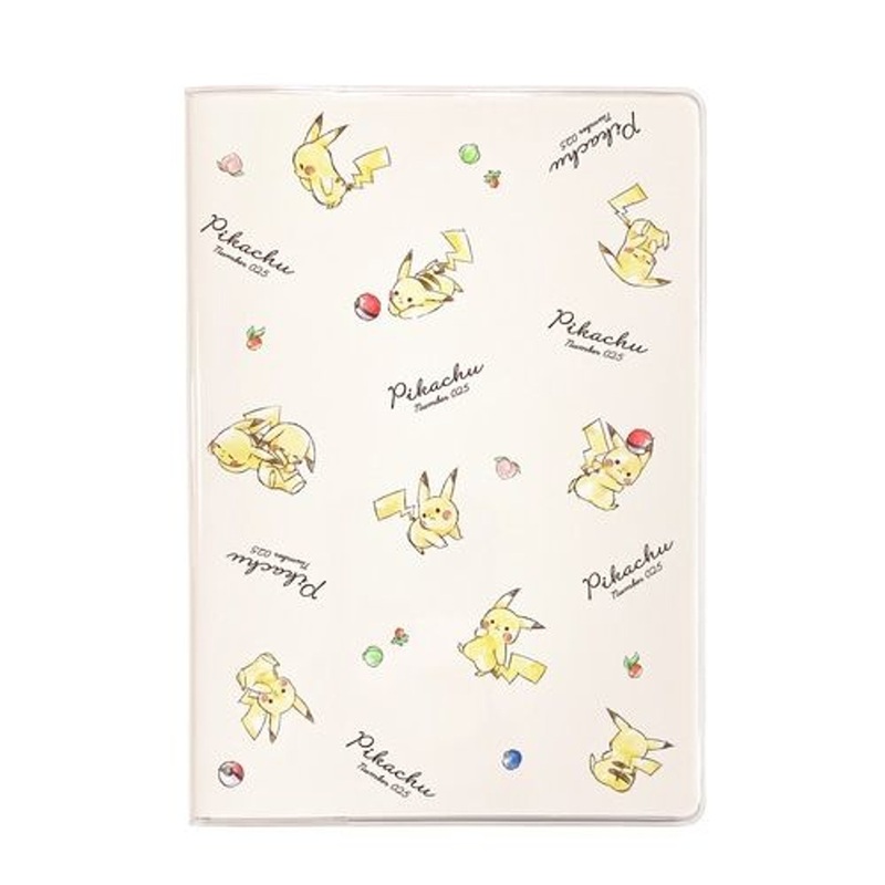 Pokemon Center Original B6 Monthly Schedule Planner “Pikachu number025” Pikachu Pattern