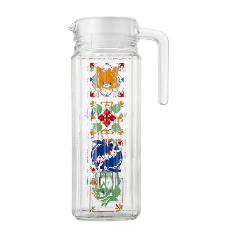 Pokemon Center Original Glass Pitcher – Paldea Tile