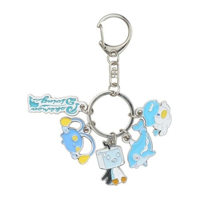 Pokemon Center Original Quaxly & Friends Metal Keychain – Pokemon Diving