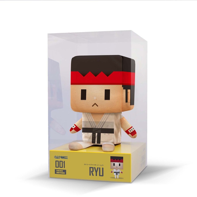 Capcom VOXENATION Plush Toy CAPCOM 40th Ryu (Street Fighter)