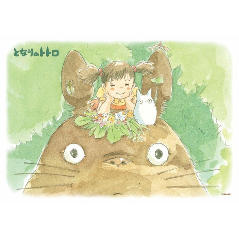 Ensky 108-622 Jigsaw Puzzle Studio Ghibli My Neighbor Totoro On Top of Totoro (108 Pieces)