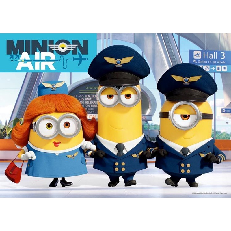 Epoch 03-062 Jigsaw Puzzle Minions  Minion Air (108 Pieces)