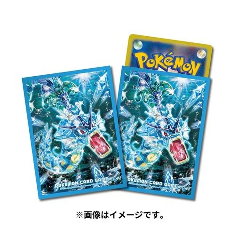 Pokemon Center Original TCG Deck Sleeves Premium Gloss Terastal Gyarados