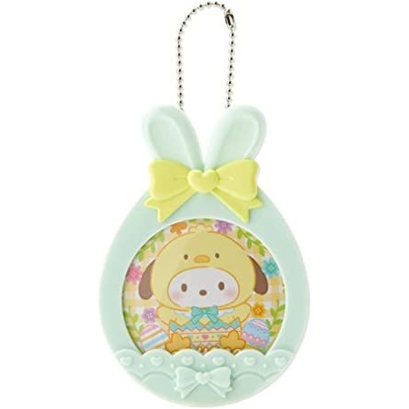 Sanrio Button Badge & Charm (Easter) Pochacco
