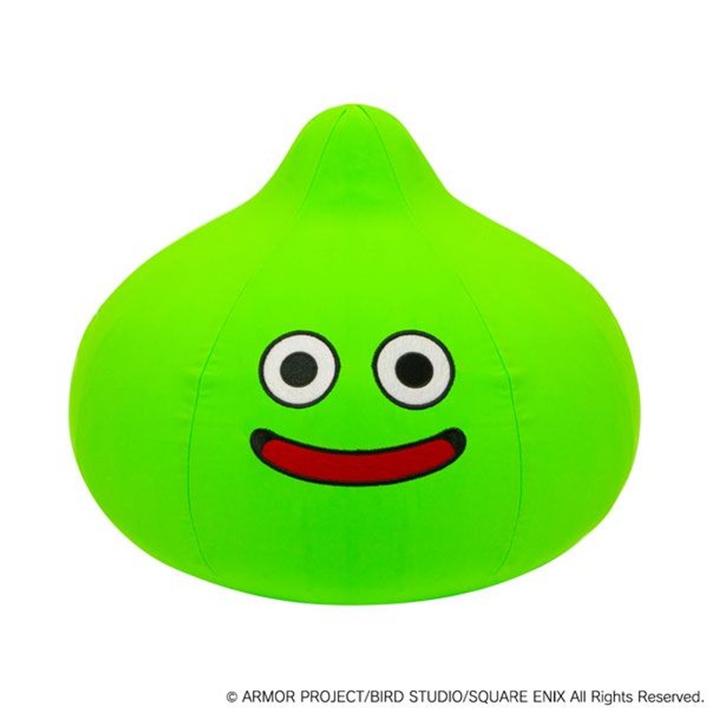 Square Enix Smile Slime: Bean Bag Cushion Lime Slime (Dragon Quest)