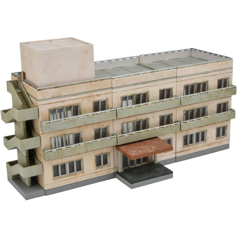 Tomytec (Building 065-3) Closed Hospital (N scale)