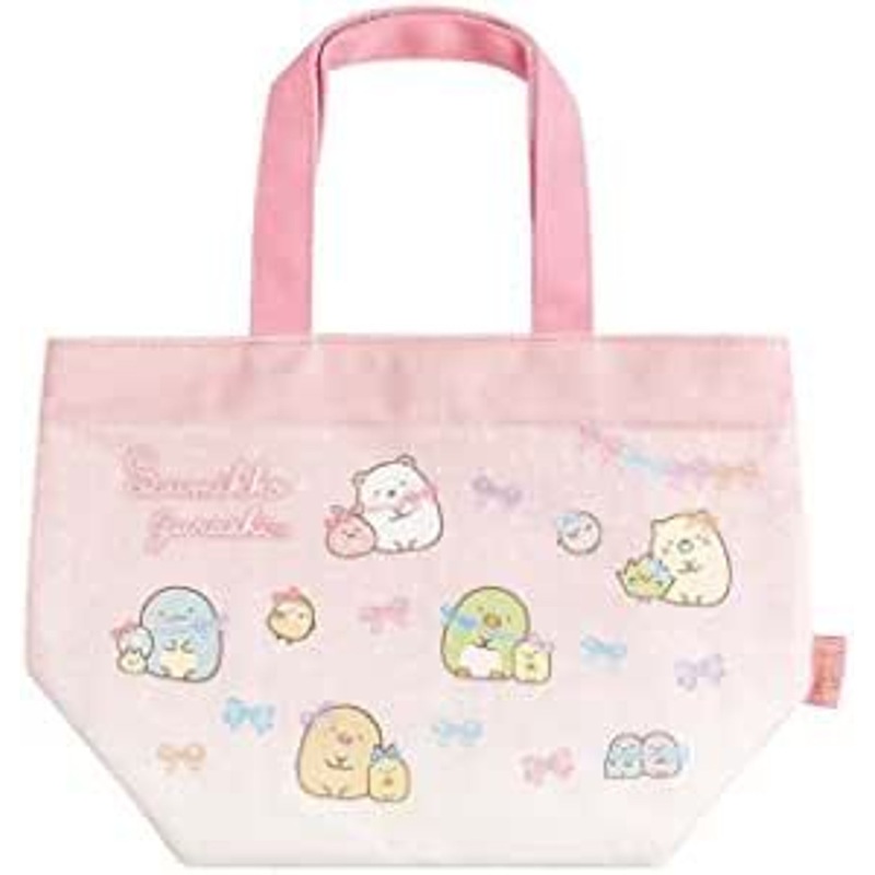 San-x Cooler Lunch Bag Sumikko Gurashu Pink