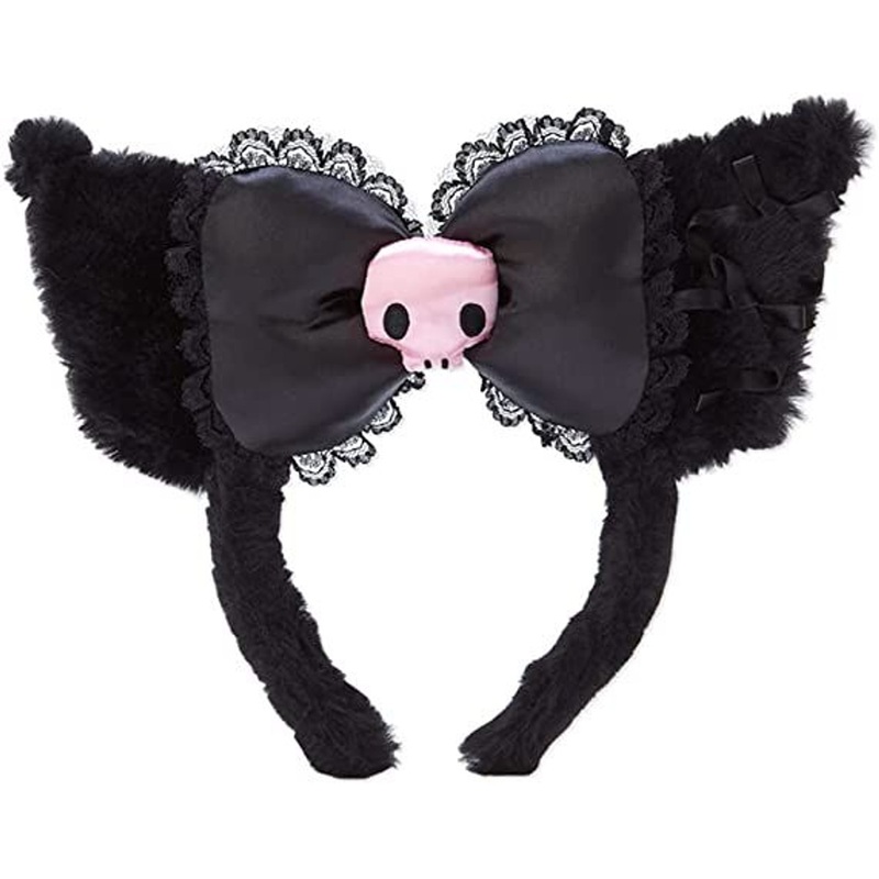 Sanrio Black Bow Headband Kuromi