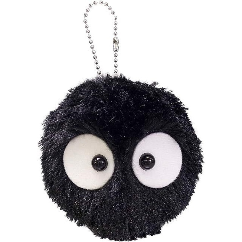 Sun Arrow Studio Ghibli Plush Mascot Badge My Neighbor Totoro Soot Sprite