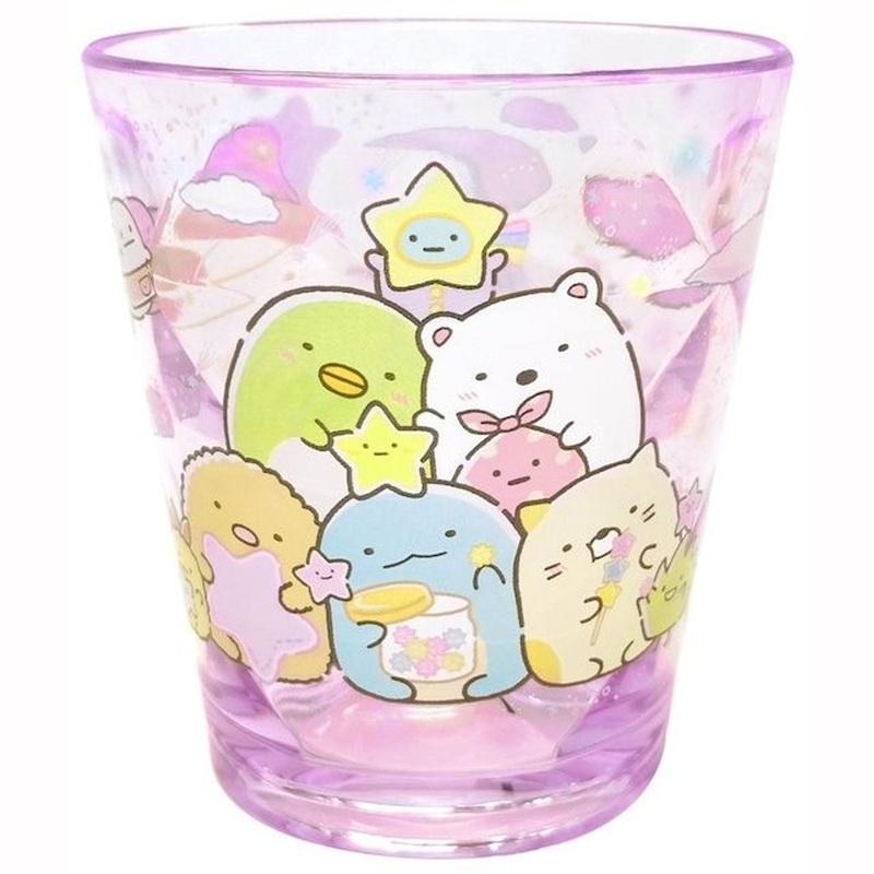 T’s Factory Acrylic Cup Sumikko Gurashi A Walk in Starry Sky Purple