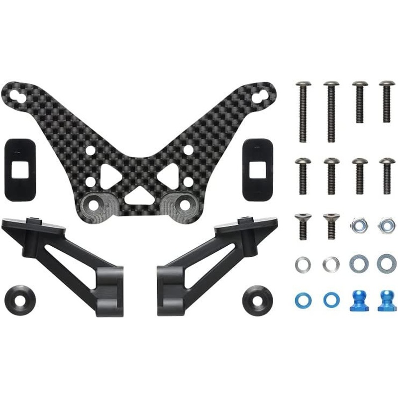 Tamiya 22061 (OP2061) TD4/TD2 Carbon Damper Stay (Rear)