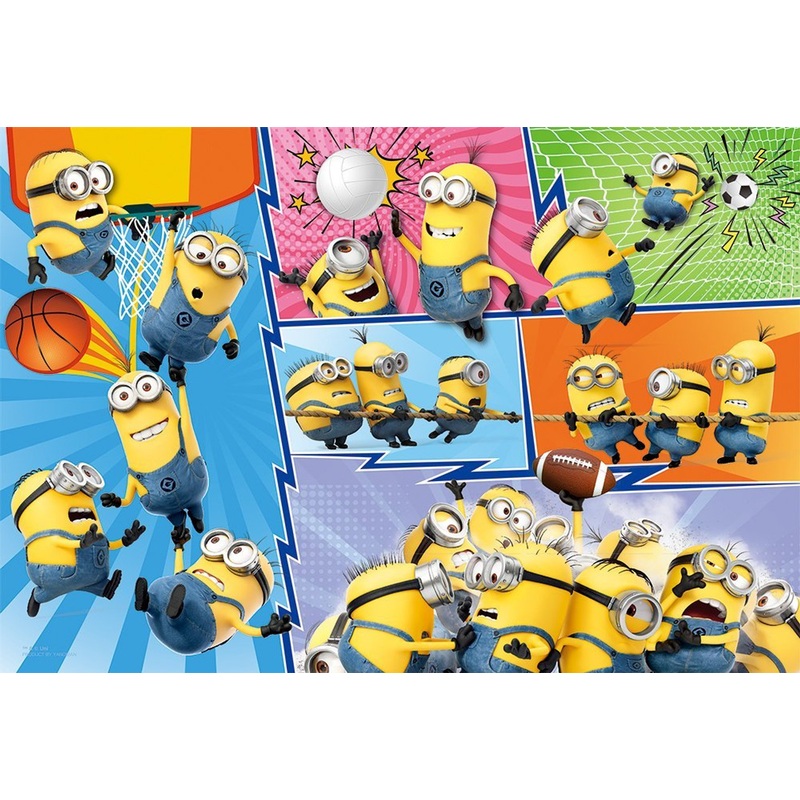 Yanoman Jigsaw Puzzle 1108-05 Despicable Me Minions (108 L-Pieces)