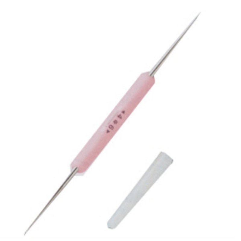 Hamanaka H250-570-4 RakuRaku Crochet Hook Double 4-6 (1.25-1.0mm) Pink