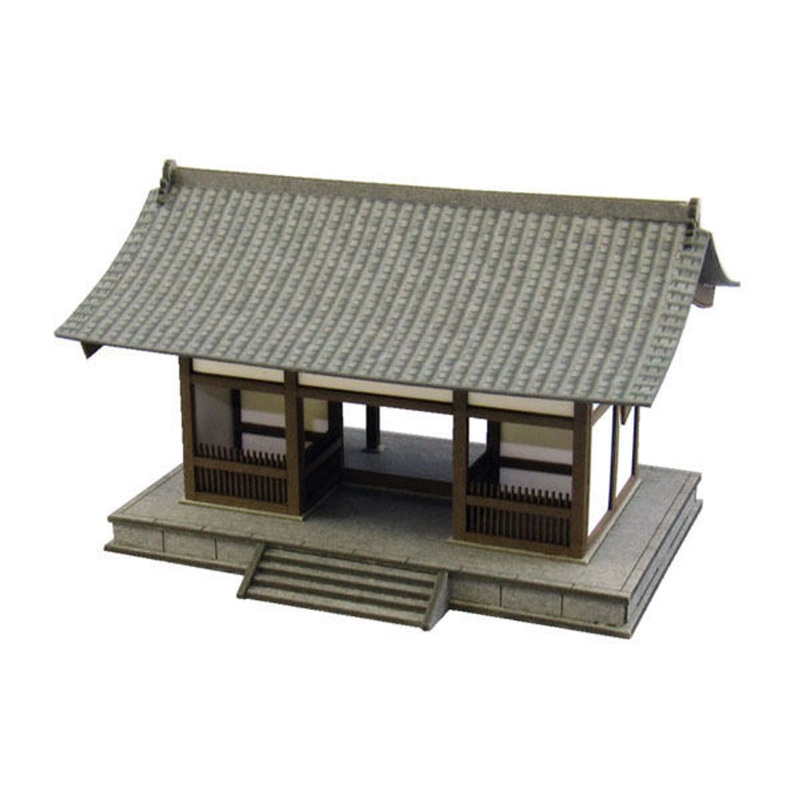 Sankei MP03-47 Japanese Temple Gate 1/150 N Scale Paper Kits