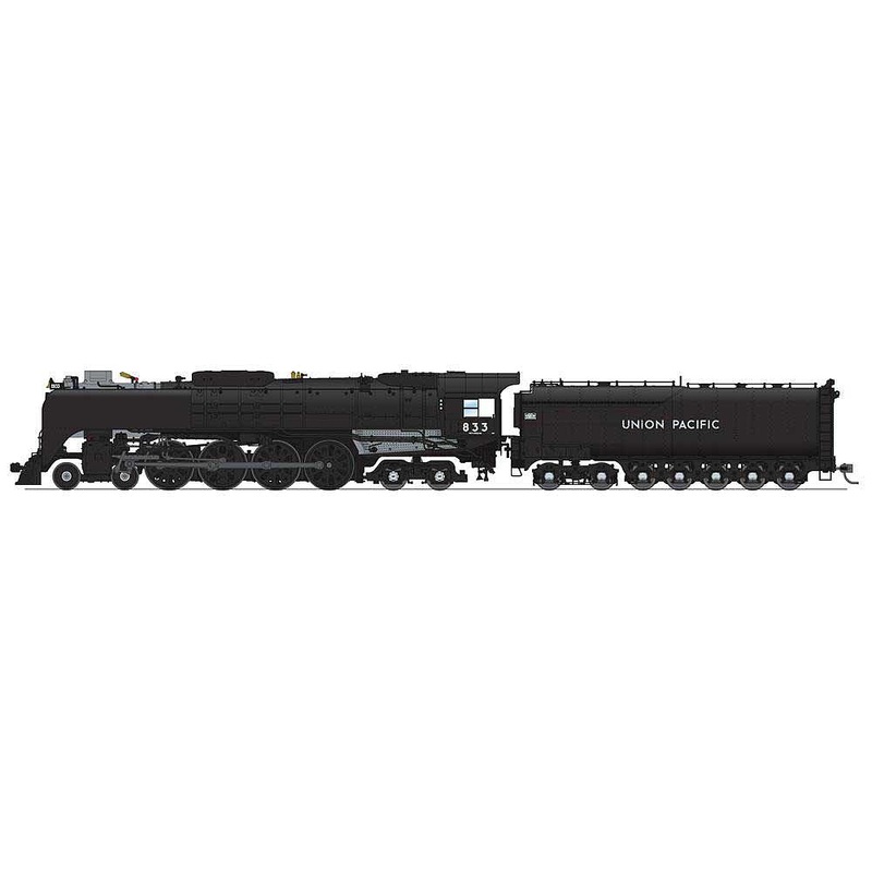4-8-4 Class FEF-2 Union Pacific #833 DCC