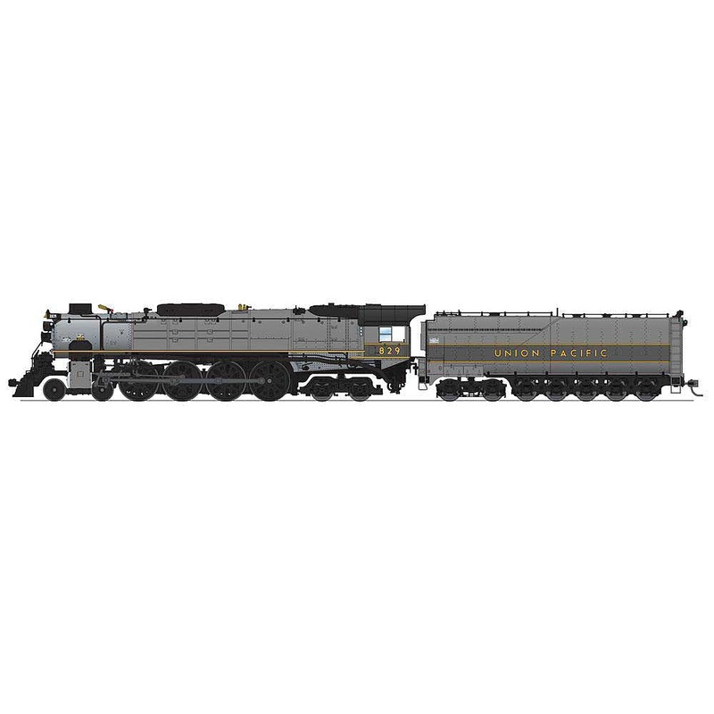 4-8-4 Class FEF-2 Union Pacific #829 DCC