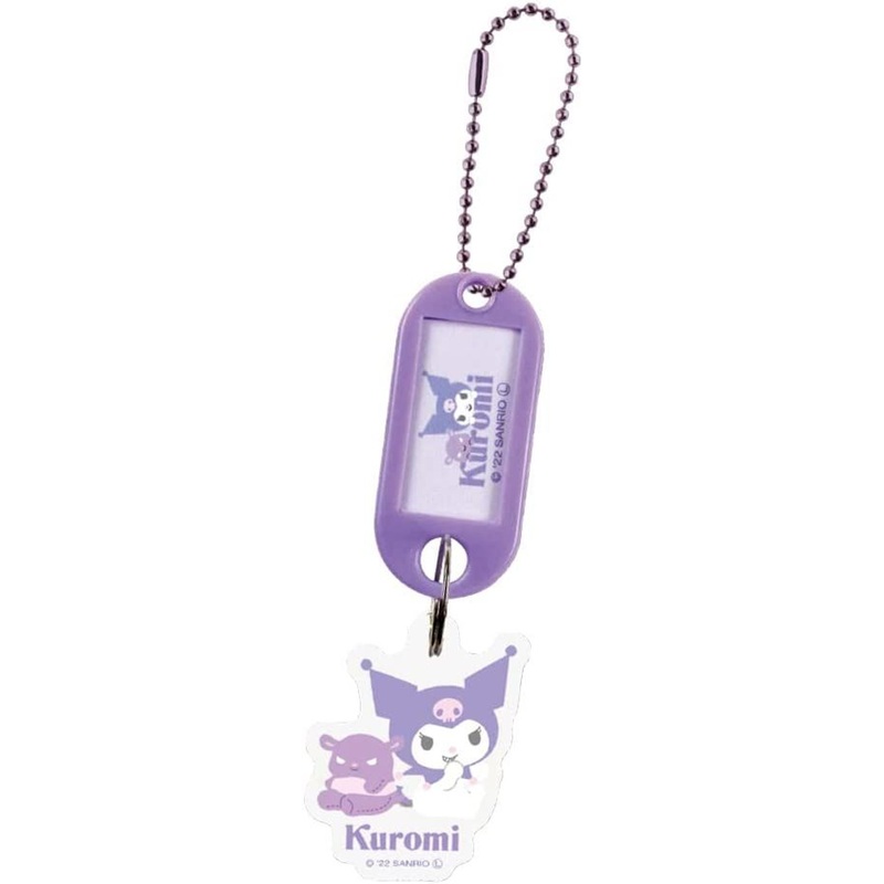 T’s Factory Sanrio Name Tag Key Holder Kuromi
