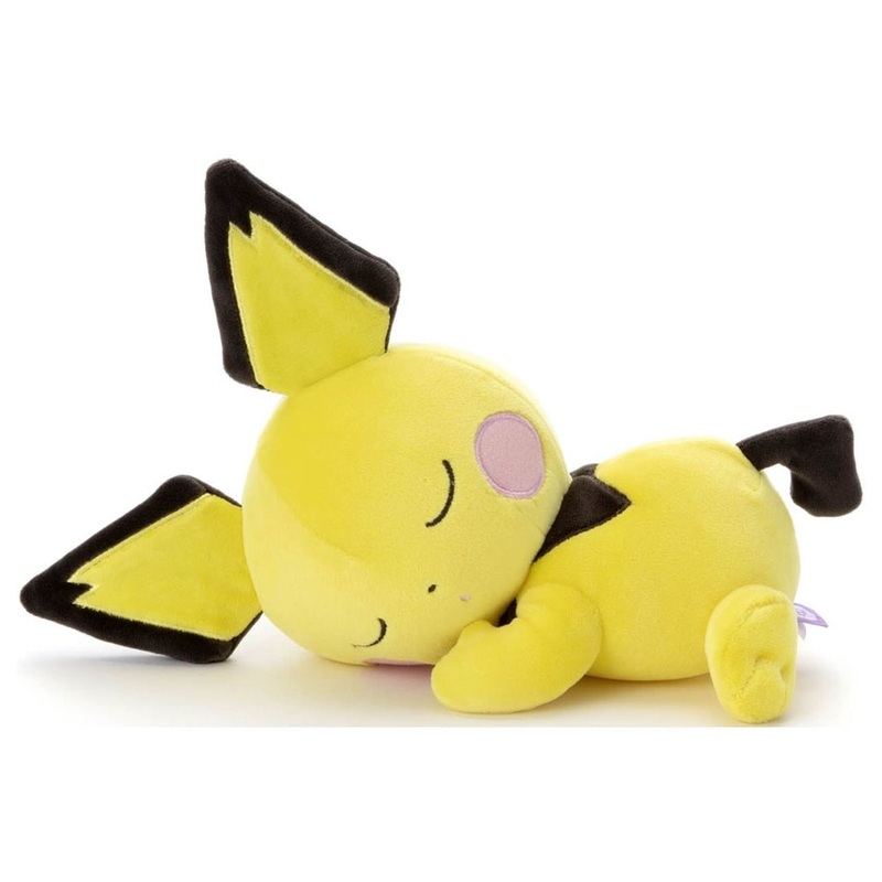 Takara Tomy A.R.T.S Pokemon Suyasuya Friend Plush Doll Pichu (S)