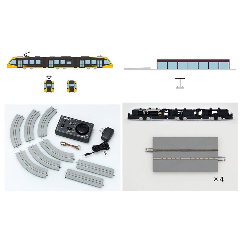 Tomytec Utsunomiya Light Rail Operation Set (N scale)