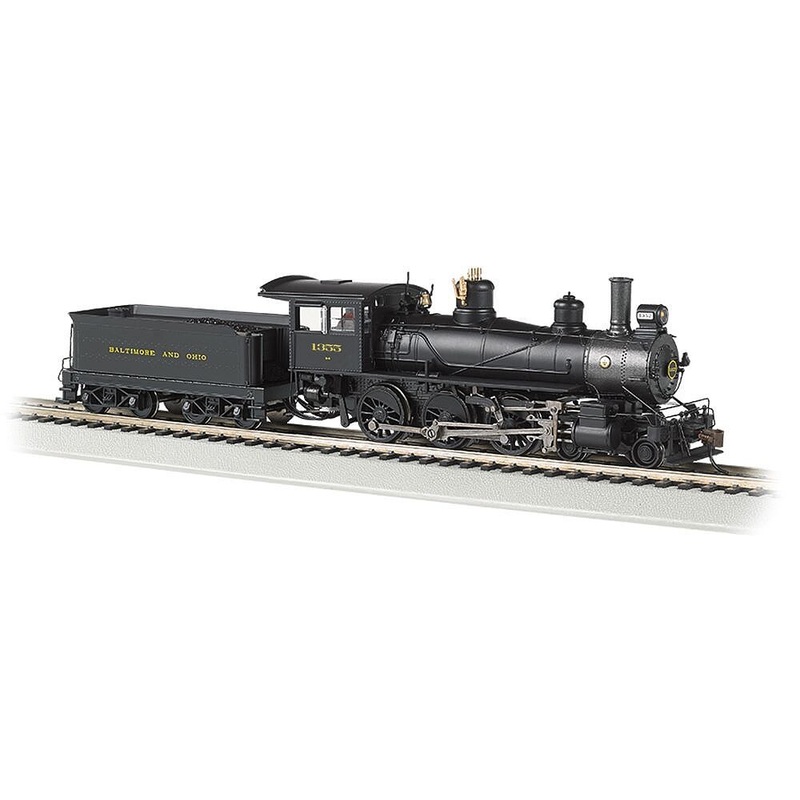 Baldwin 4-6-0 Baltimore & Ohio #1355 DCC Ready