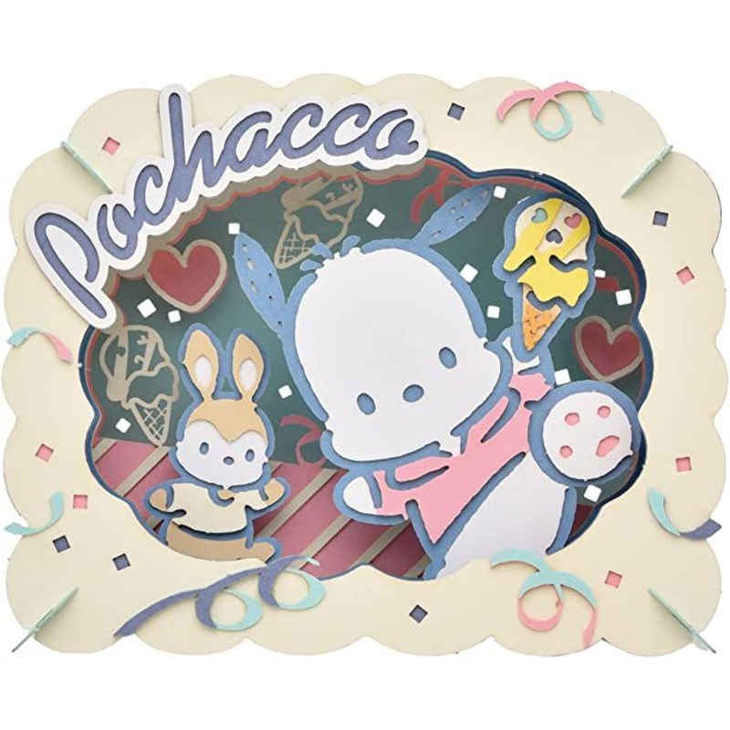 Ensky Paper PT-302 Theater Pochaco Fun (Sanrio Characters)