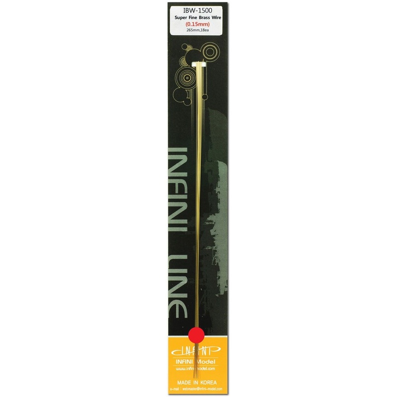 INFINI Model Craft & Modeling Brass Wire 0.15mm