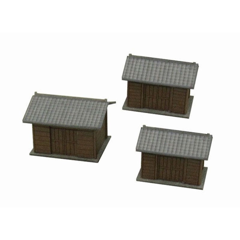 Sankei MP01-71 Shed (Storage Barn) A 1/220 Z Scale Paper Kits