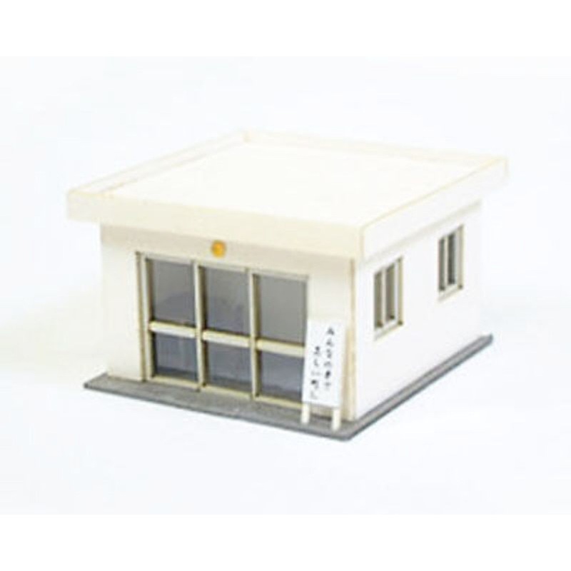 Sankei MP04-22 Police Box A 1/150 N Scale Paper Kits