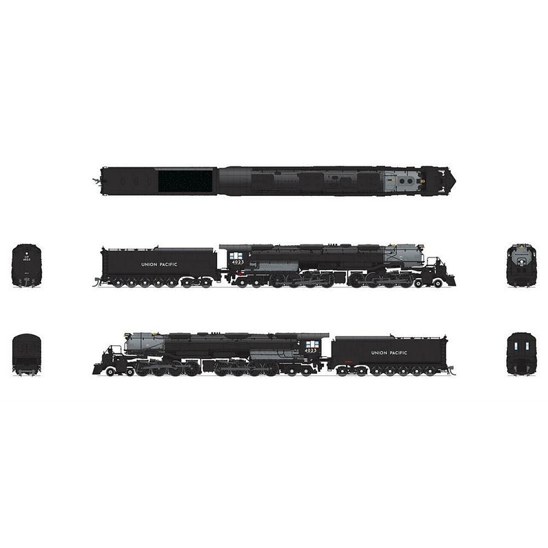 UP Big Boy Kenefick Park Version #4023 DCC