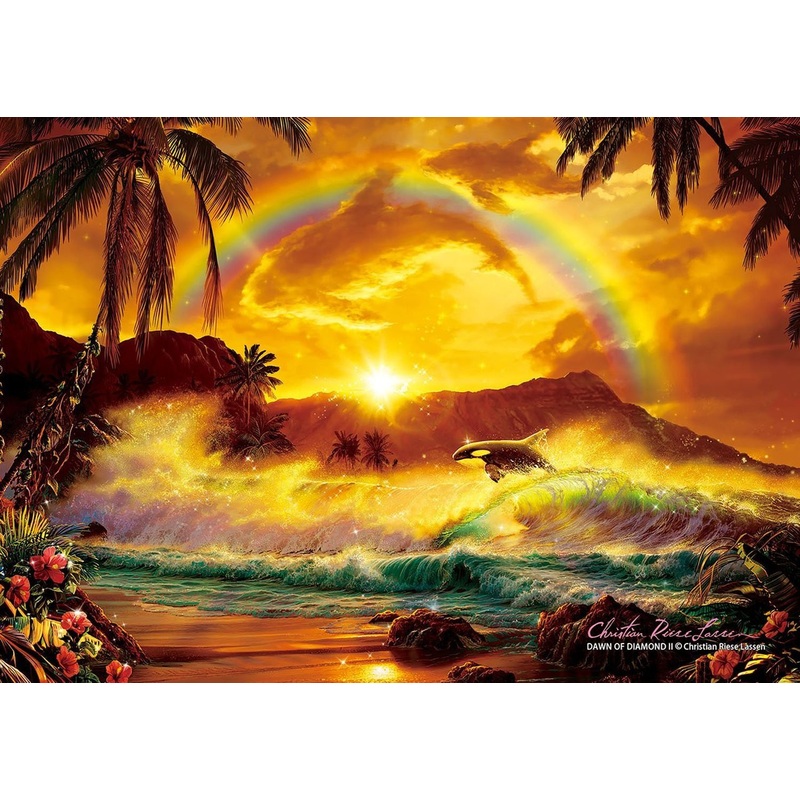 Epoch Jigsaw Puzzle 02-404 Lassen Dawn of Diamond II (108 Pieces)