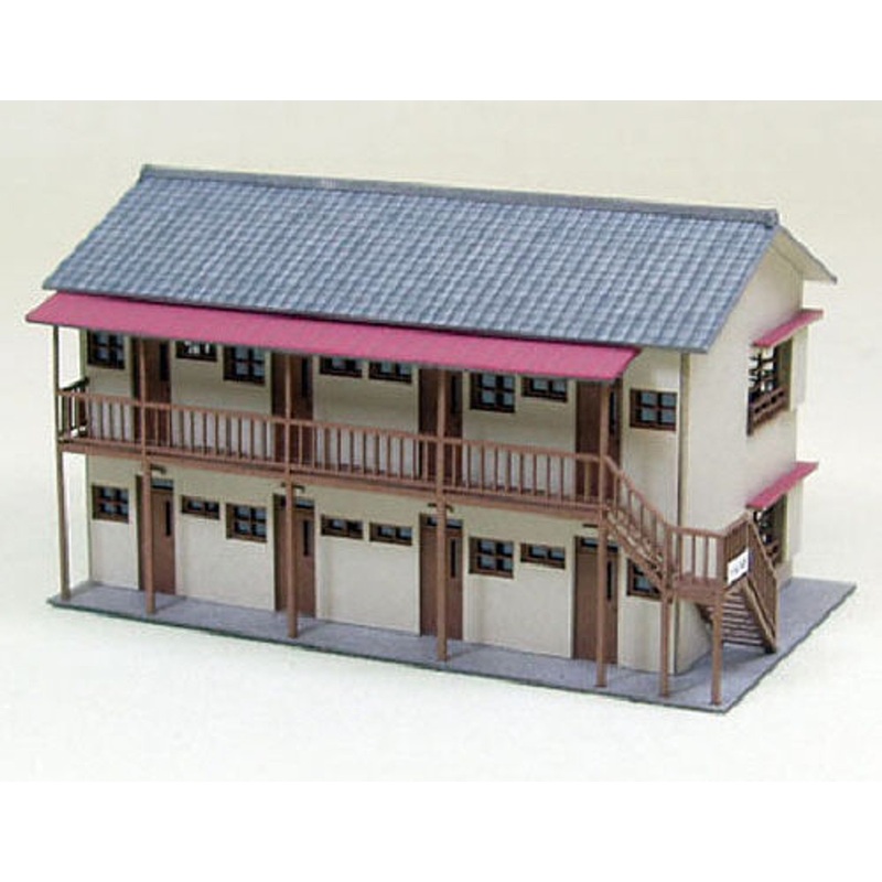Sankei MP03-26 Apartment A 1/150 N Scale Paper Kits