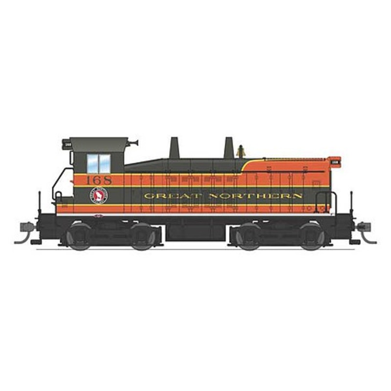 Switcher EMD SW7 Great Northern #168 DCC