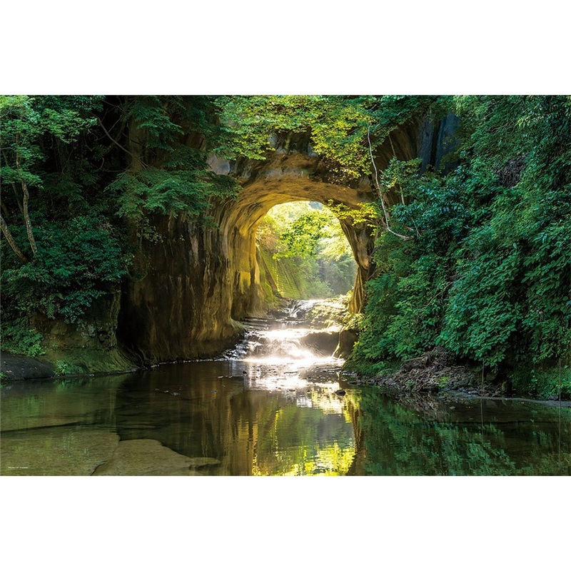 Yanoman Jigsaw Puzzle 10-1317 Nomizo Falls Chiba Japan (1000 Pieces)