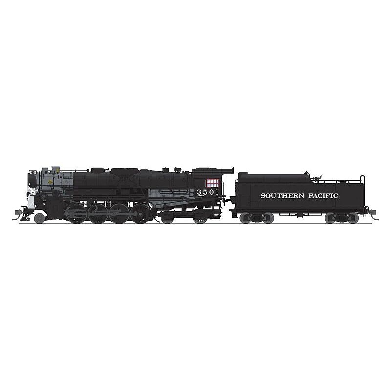 Class T1a 2-8-4 Berkshire Square Tender – Standard DC – Stealth Series