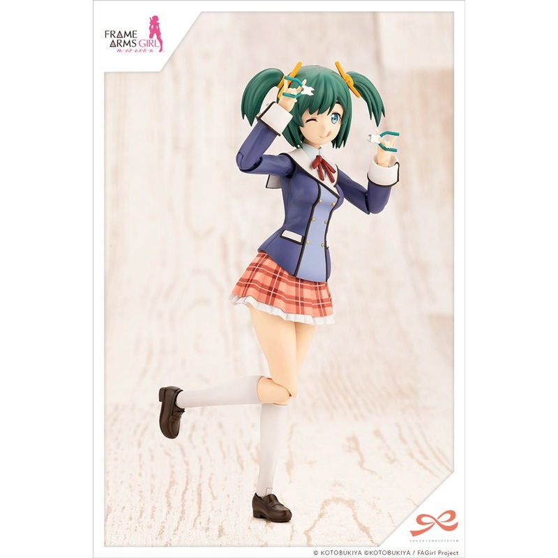 Kotobukiya 1/10 Sousai Shojo Teien Bukiko Kotobuki Wakaba Girl’s High School Winter Uniform Plastic Model