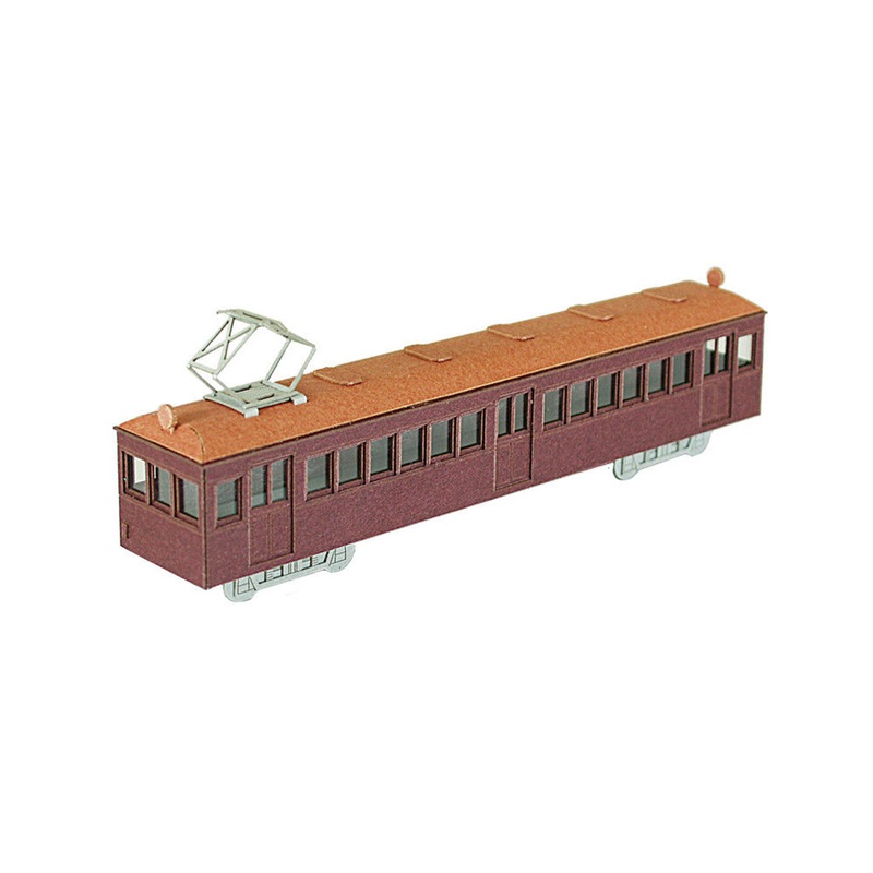 Sankei MP02-06 Nostalgic Train Series No.6 (1/150 N Scale) Paper Kits