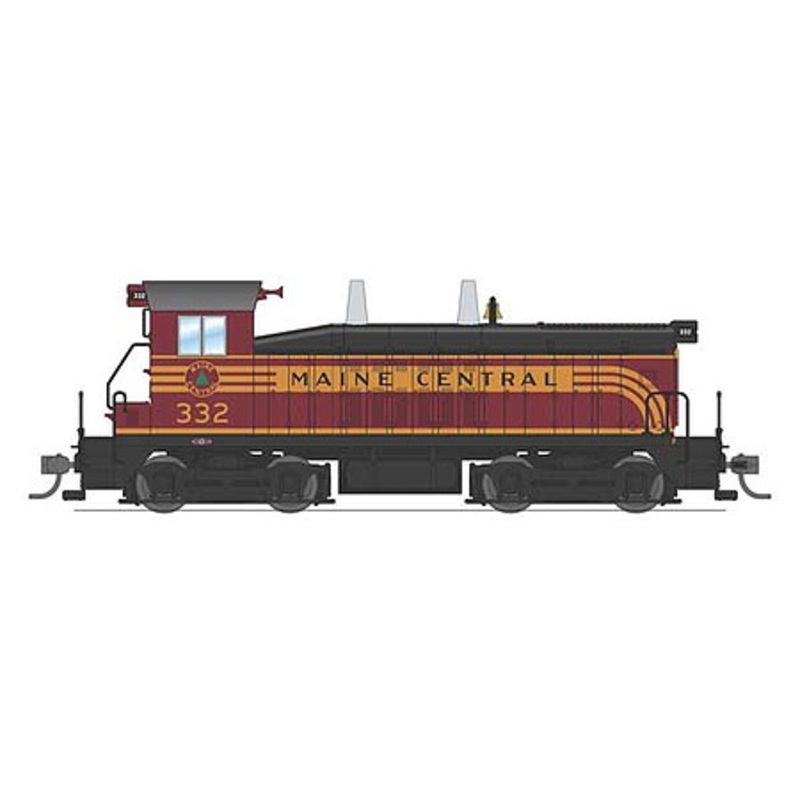 Switcher EMD SW7 Maine Central #332 DCC and Sound