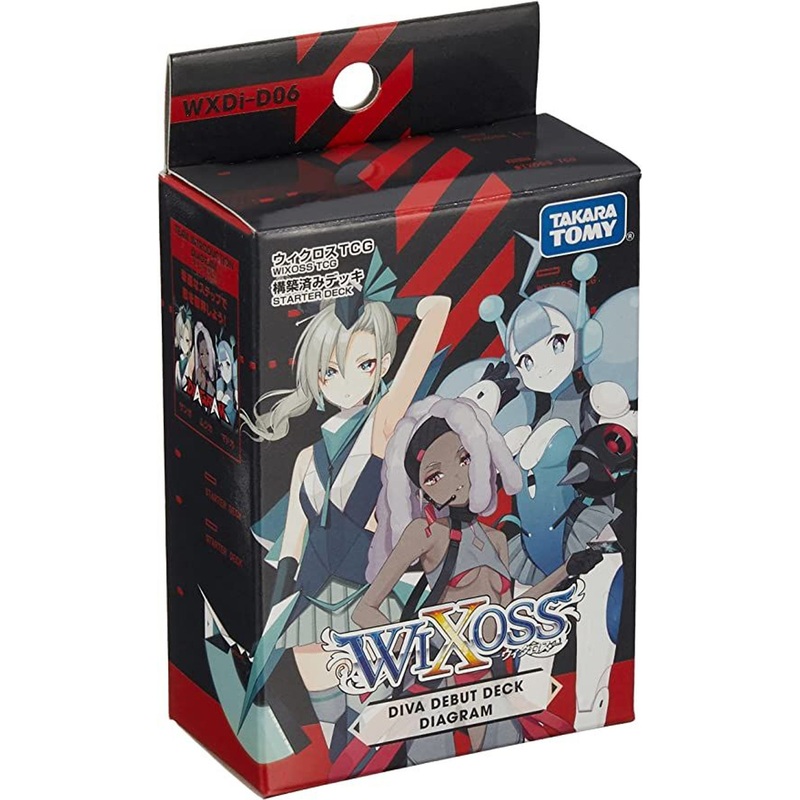WIXOSS TCG Booster Box- WXDI-D06 – Pre-Built Deck DIVA DEBUT DECK DIAGRAM