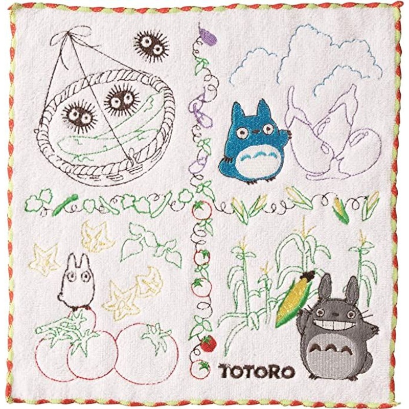 Marushin Studio Ghibli My Neighbor Totoro Plenty of Vegetables Mini Towel
