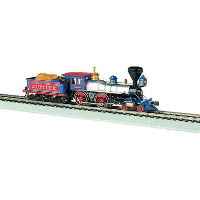 4-4-0 American w/o DCC CP Jupiter w/Wood Load