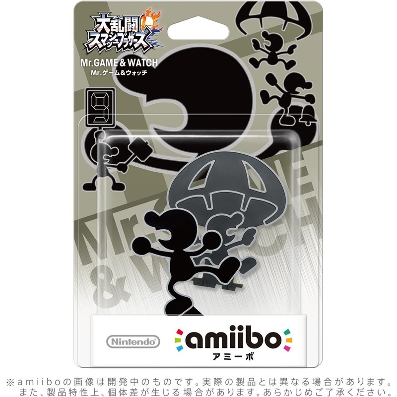 Nintendo amiibo Super Smash Bros. Series Mr. Game & Watch Figure
