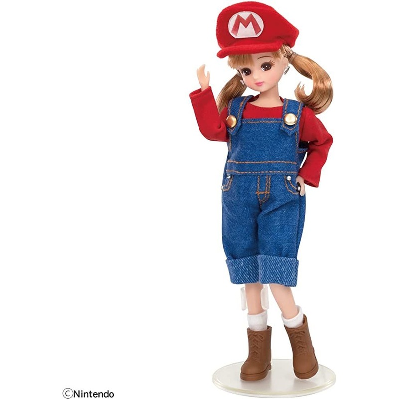 Takara Tomy Licca Doll Super Mario Dress-up Doll