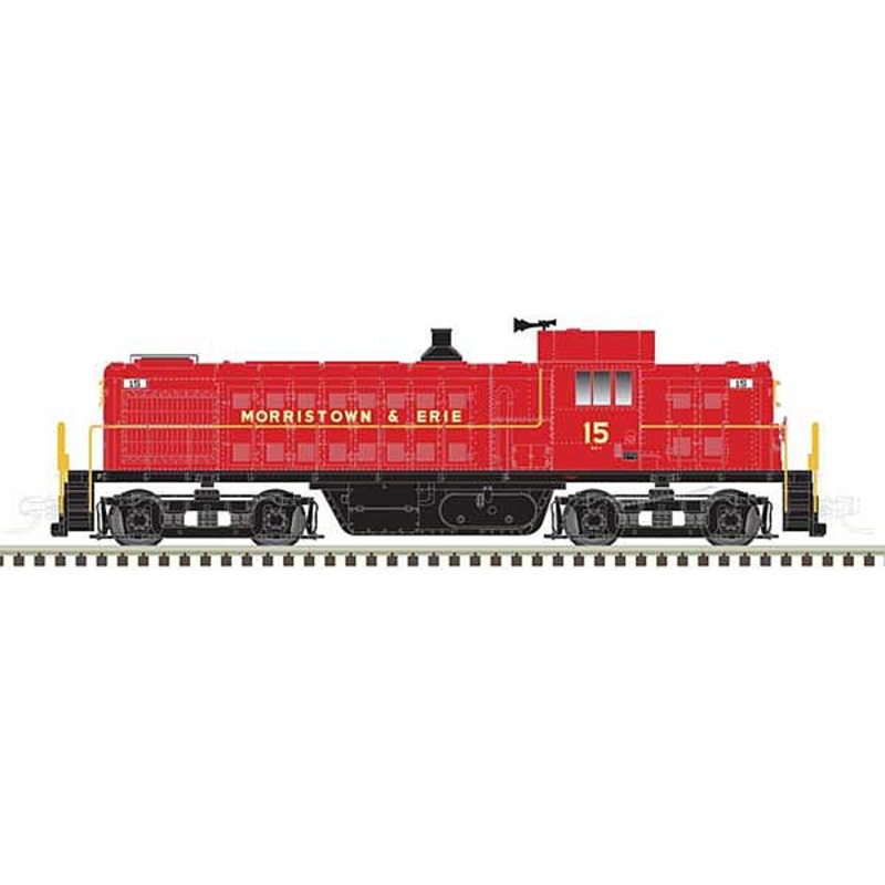 Alco RS1 DCC Morristown & Erie 15