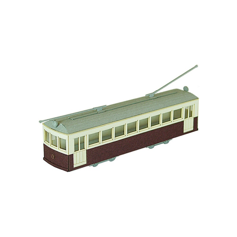 Sankei MP02-04 Nostalgic Train Series No.4 (1/150 N Scale) Paper Kits