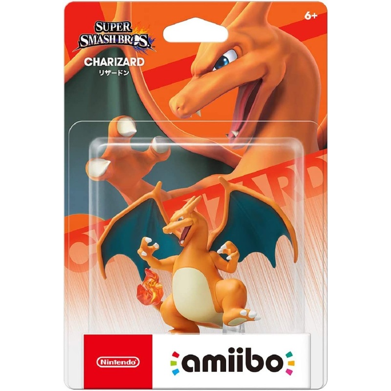 Nintendo amiibo Super Smash Bros. Series Charizard Figure (Pokemon)
