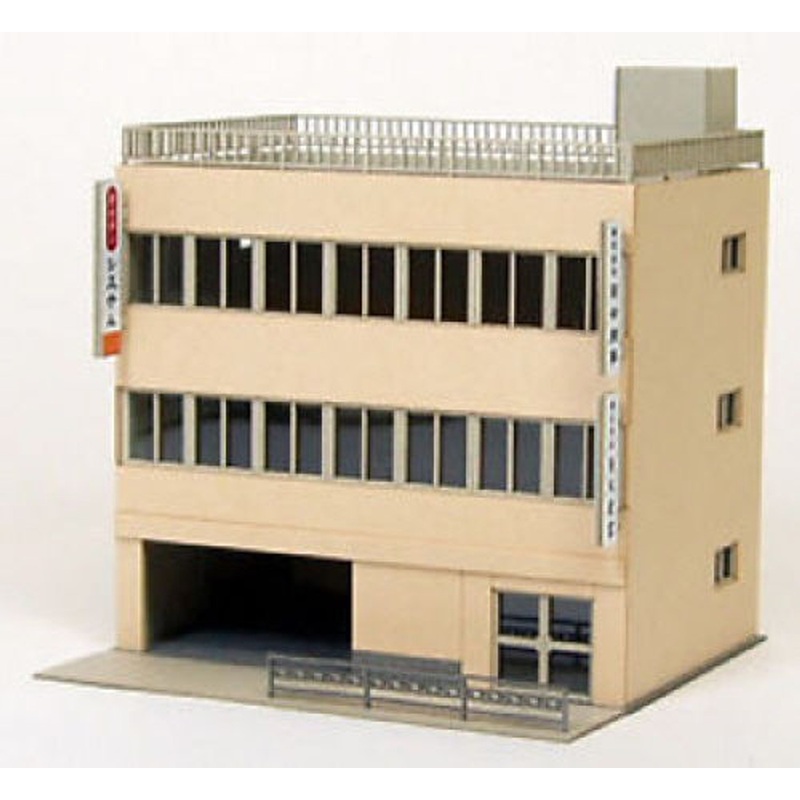 Sankei MP03-32 Building A 1/150 N Scale Paper Kits