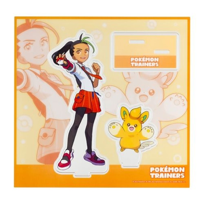 Pokemon Center Original Acrylic Stand Nemona & Pawmo (Pokemon Trainers)