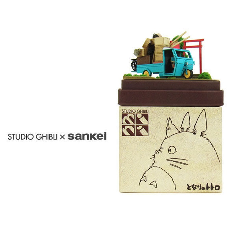 Sankei MP07-01 Studio Ghibli House Moving My Neighbor Totoro Non-Scale Paper Kits