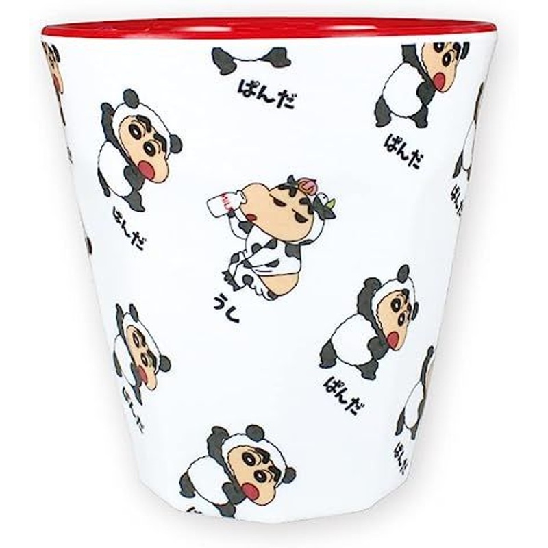 T’s Factory Melamine Cup Crayon Shin-chan In Panda Costume
